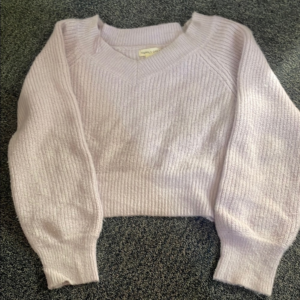 Women's Lavender Sweater